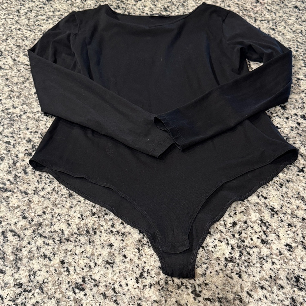Amazing Long Sleeve Crewneck Bodysuit